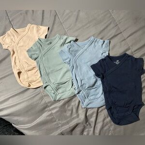 4 pack cotton bodysuits